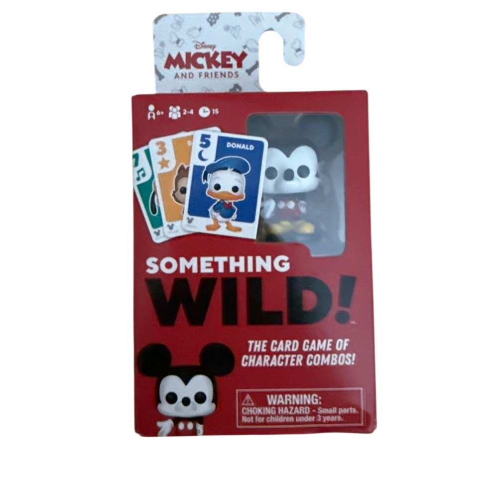 Disney Something Wild Card‎ Game Funko Mickey & Friends Complete With Box